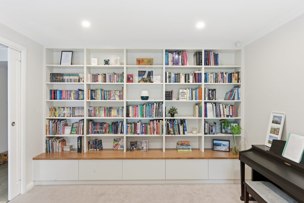 Belair Bookshelves - Custom Joinery