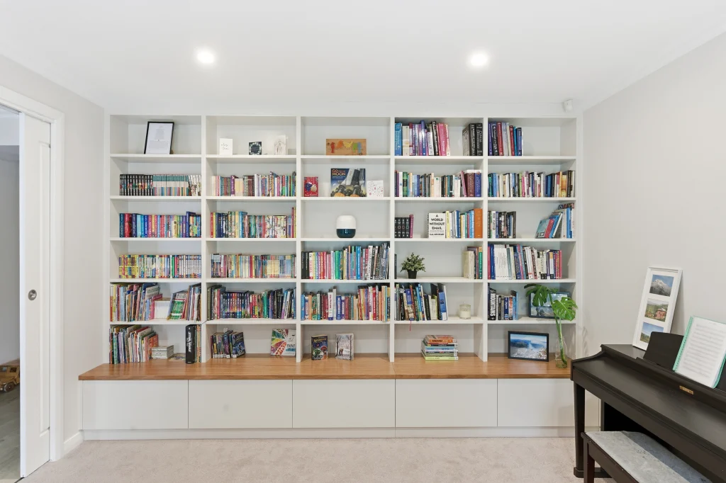 Belair Bookshelves - Custom Joinery