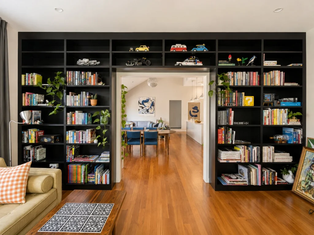 Built-in Bookshelves