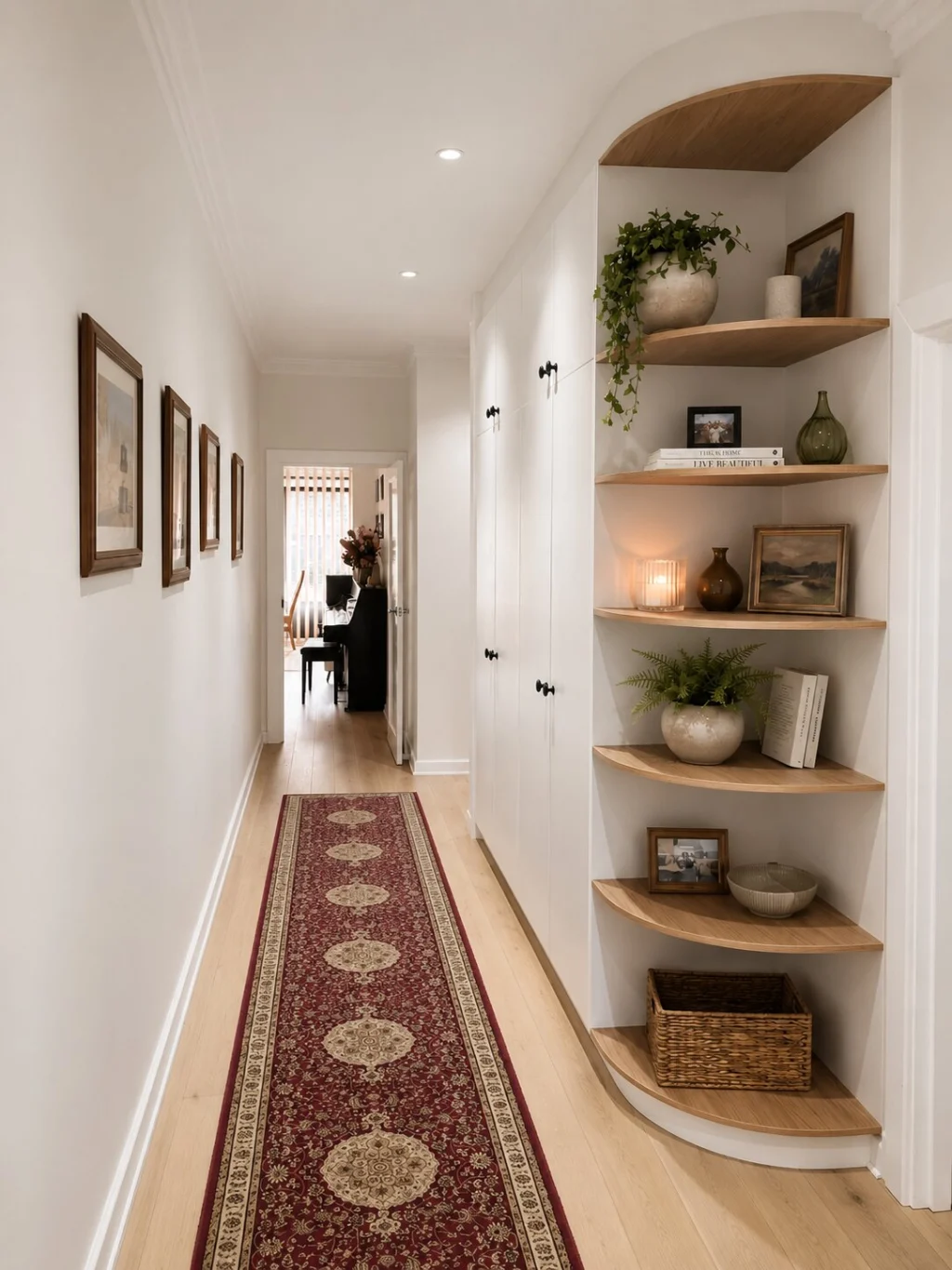 Built-in Bookshelves project